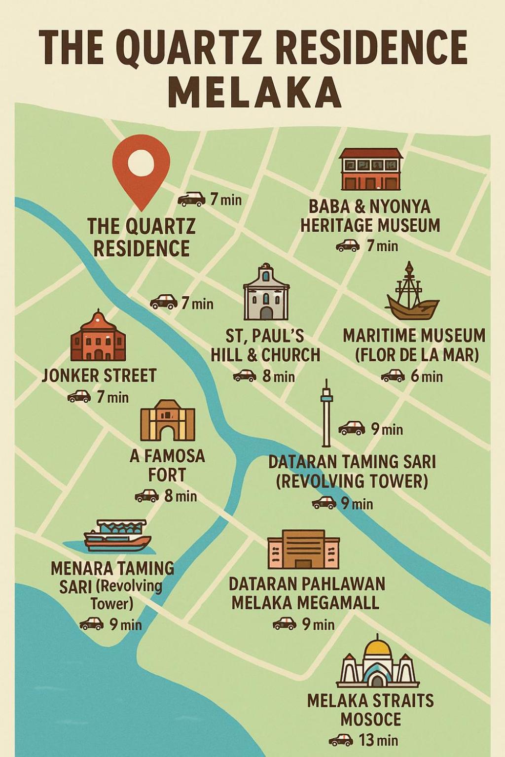 Quartz Residence - Melaka Dış mekan fotoğraf